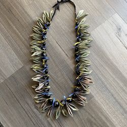 Hawaiian ribbon leis! 