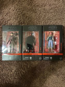 New Black Series Maul, Rook Kast & Devon Izara