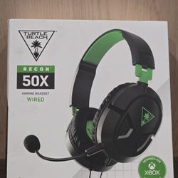 Turtle Beach Recon 50X Black & Green Gaming Headset