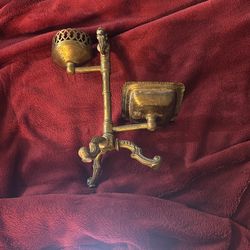 Antique Brass Shaving Stand