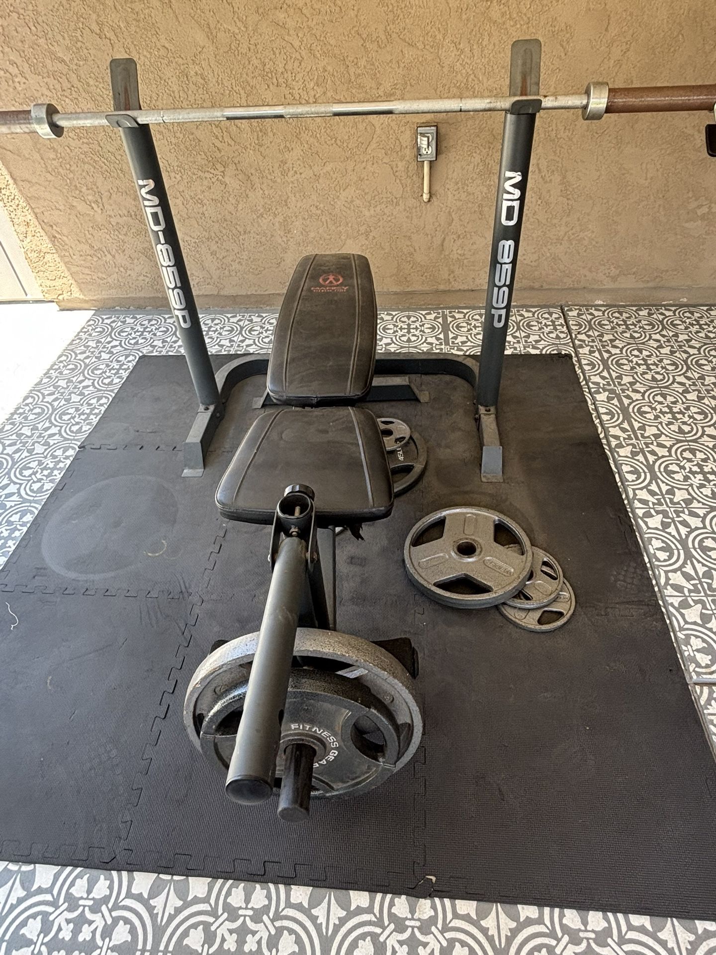 Weights & Bench