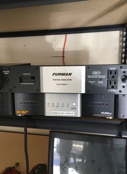 Audio equipment amps & power supply