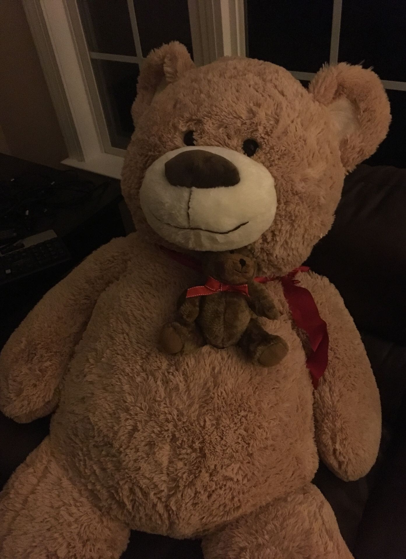 Huge teddy bear
