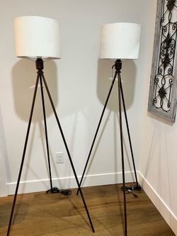 Two Floor Lamps