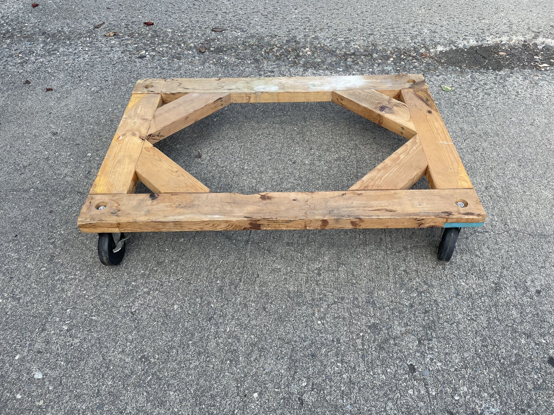 Rolling Wood Dolly