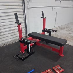 OLYMPIC COMMERCIAL FLAT WEIGHT BENCH