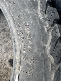 Truck tire size 20