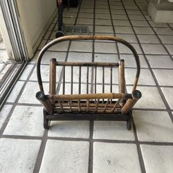 Boho Mcm Magazine Rack 