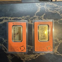 1 Ounce Gold Bar