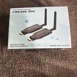 Wireless HDMI Transmitter and Receiver