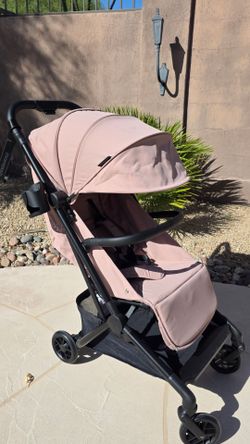 Brand New Mompush Velo Lightweight Travel Stroller – Mirage Pink