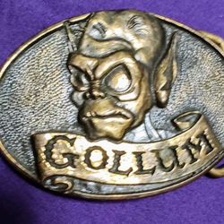 Vintage Gollum Belt Buckle 