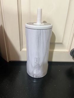 BrüMate 12 oz tumbler with straw
