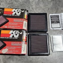 K-n-N Filters (2) 33-2399 $60
