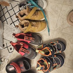 Toddler Shoes . All 8T And 9T. Pick Up.  3 To 6 Each.  Bundle.for 