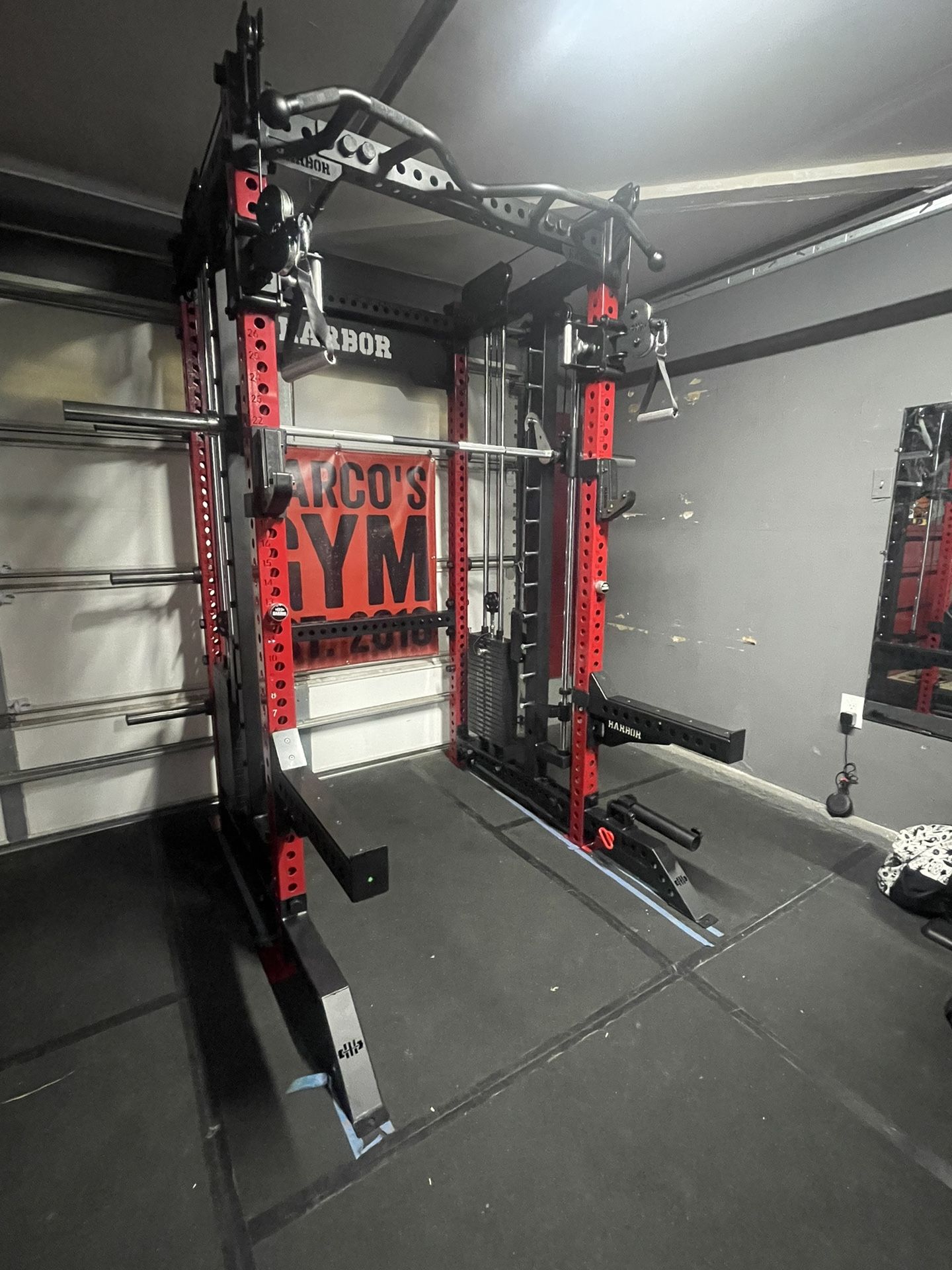 New Squat Rack Functional Trainer & Smith Machine Combo Rack | 200lb Weight Stacks | DELIVERY & INSTALL | FINANCING AVAILABLE | BUY NOW PAYLATER