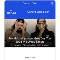 $uicideboy$ Floor Tickets 