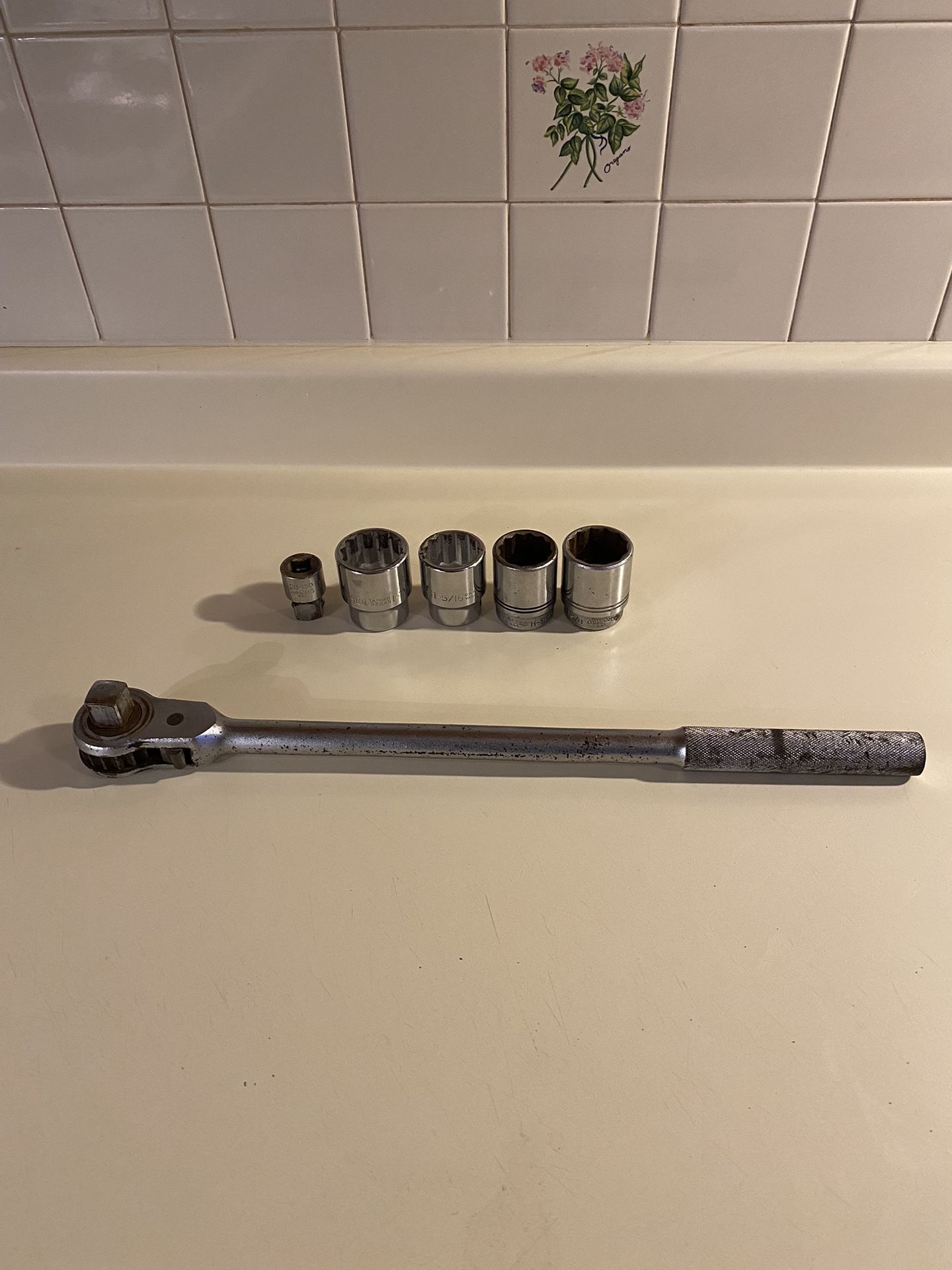 1861 3/4” Drive Ratchet Wrench Proto Pre Snap On