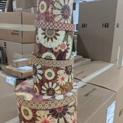 Stacking Decorative containers