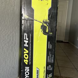 Ryobi 40V Edger with 40V battery and charger