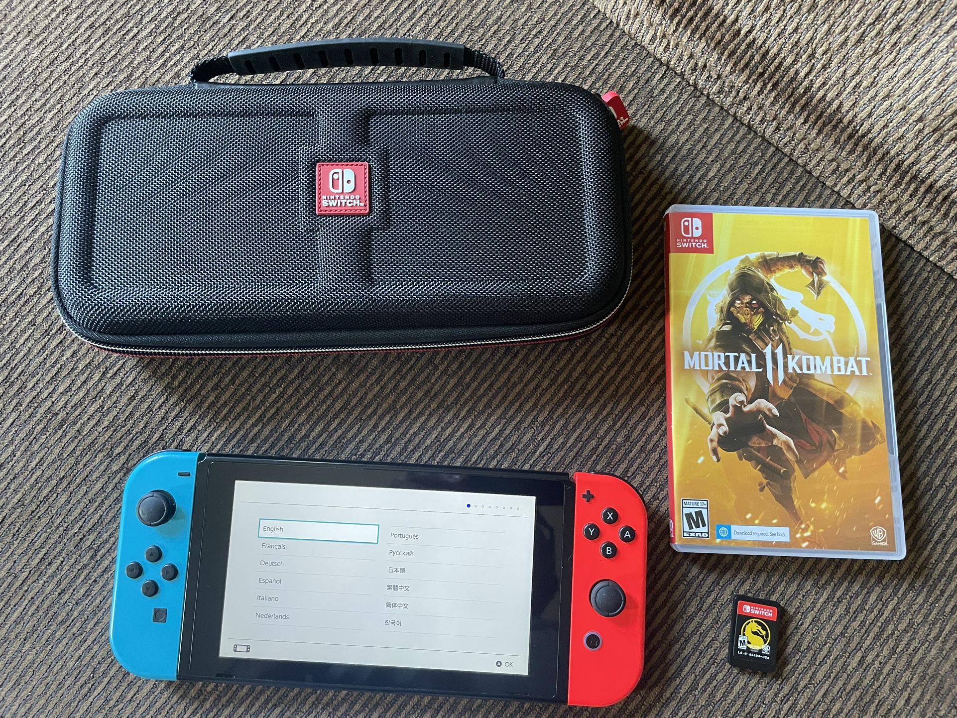 Nintendo Switch W/ Mortal Kombat