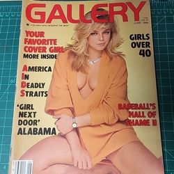 Vintage Advertising June 1986 Gallery Men's Magazine 