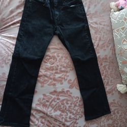 Levis, Black Jeans, W 29, L 30. 527