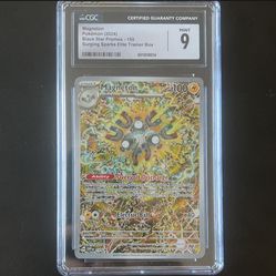 CGC 9 Graded English/Japanese Pokemon Cards