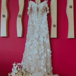 Wedding Dress And Veil