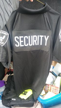 Medium size NEW secirity shirt