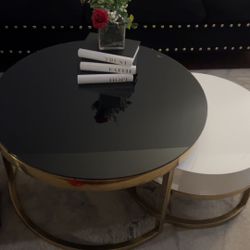 Living room table set