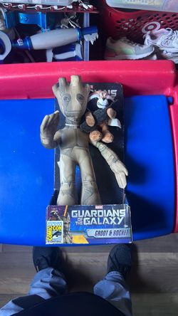 Marvel Guardians of the Galaxy Groot & Rocket Plush Set