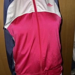 NEW Adidas Special Edition Jacket Hoodie Sweatshirt Hoodie Women’s Golf Tennis Pink White Grey 