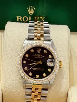 Rolex Preowned Ladies 31mm DateJust Quickset Model 68273