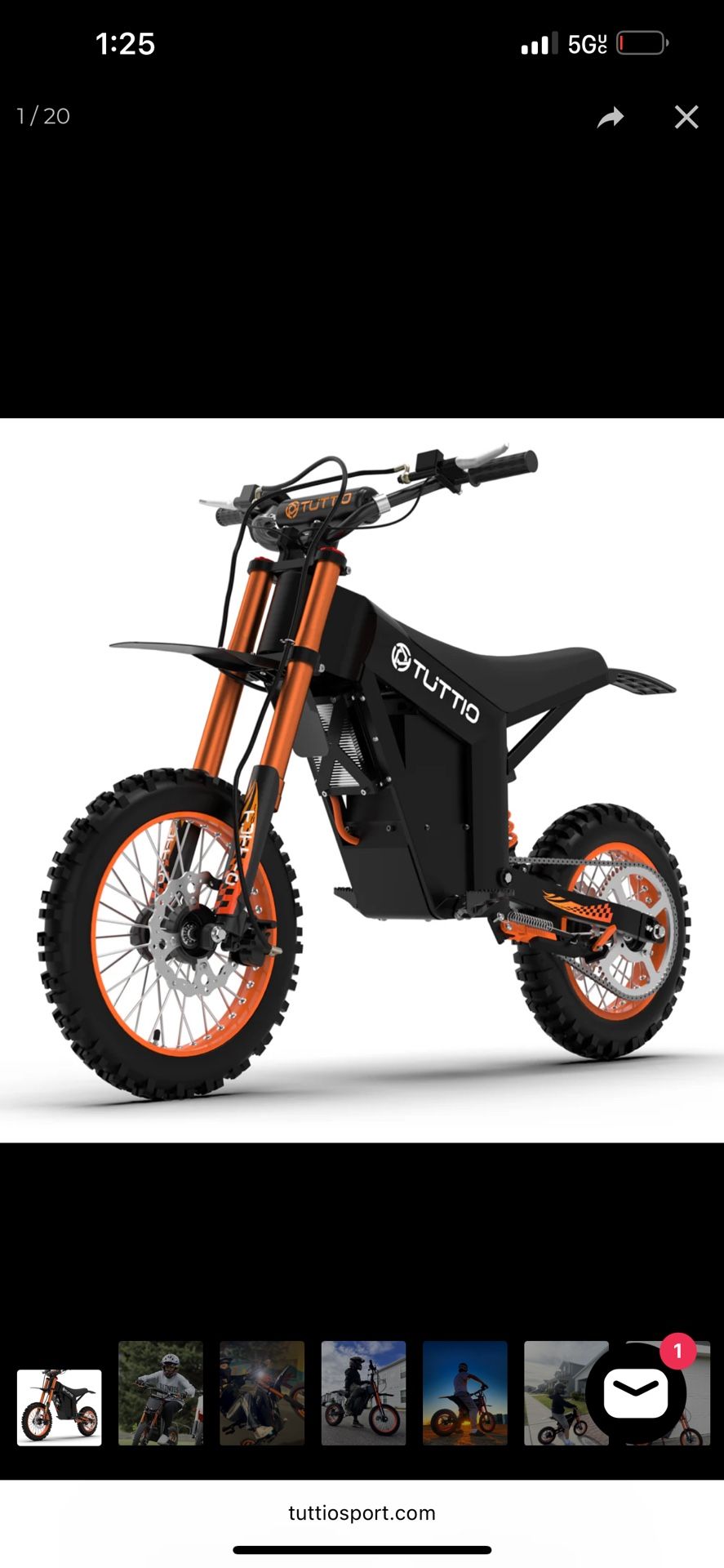 Tuttio Soleil01 Electric mini bike for kids & adults-UL Certification 
