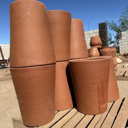 Clay Pots 21”x17” ($40 Each)