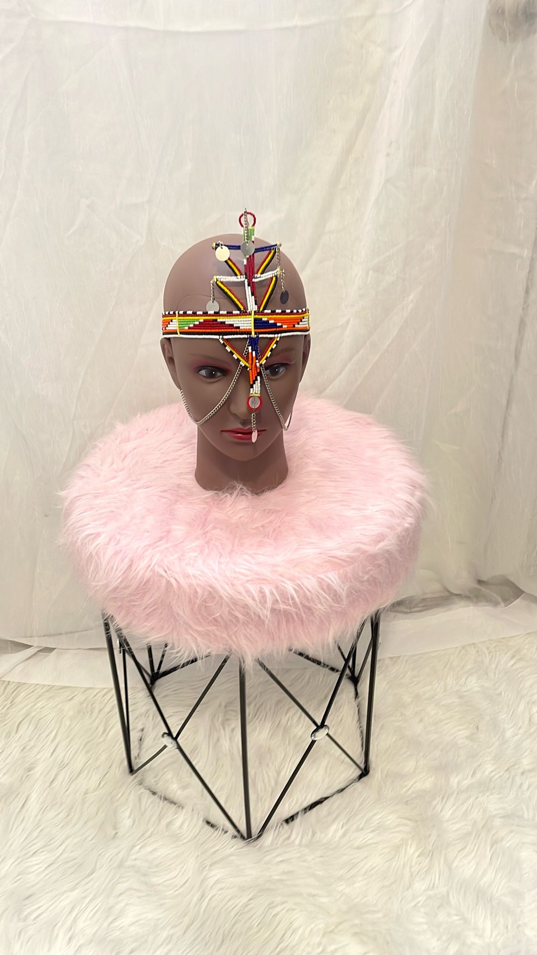Handmade Beaded Head Gear