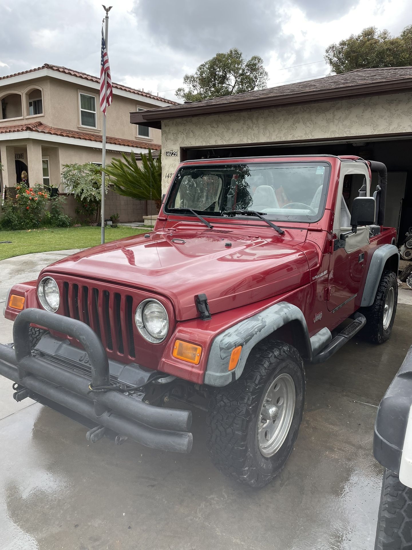 Jeep Wrangler Tj 4cyl Manual PARTS ONLY 