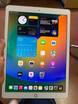 IPad Air 2nd Generation 12.9 inch 64gb storage  ICLOUD IS ACTIVATED  Our operation days: Monday to Friday from 10am to 530pm  Our location: 2945 W McD