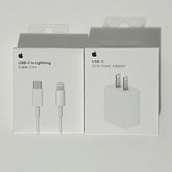 Apple 20w Fast Charger (Cable + Adapter)