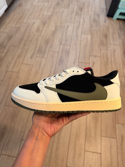 Travis Scott x Air Jordan 1 OG SP Low Black Olive