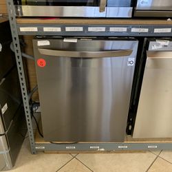 24in.top control built-in tall tub smart dishwasher in stainless steel