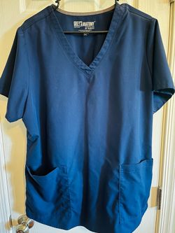 Scrub Top | Navy Blue