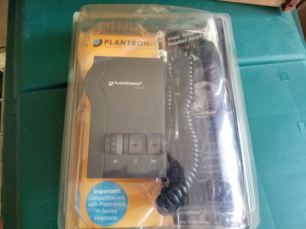 Plantronics vista amplifier NEW