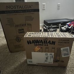 Snow cone maker never been open