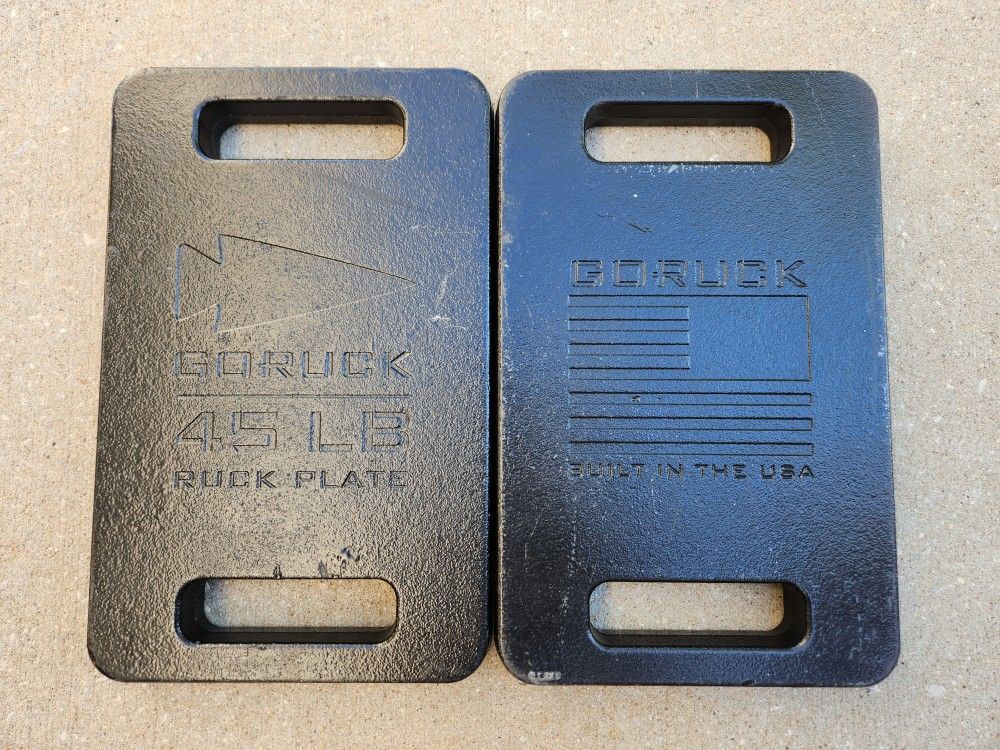 GORUCK 45lb Long Ruck Plates