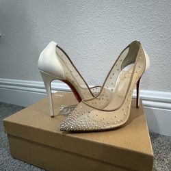 christian louboutin follies strass  Perfect Condition 