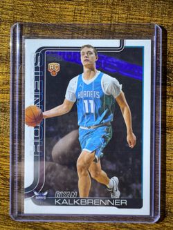 Ryan Kalkbrenner Topps 2025 Charlotte Hornets Rookie Base Set #234 Card