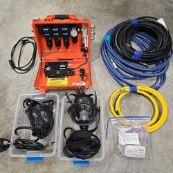 Air Systems Intl Bb30-Co Filtration Panel,120 Psi,2 Ac With 2x Masks And Hoses