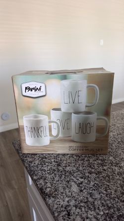 4 Piece Mug Set
